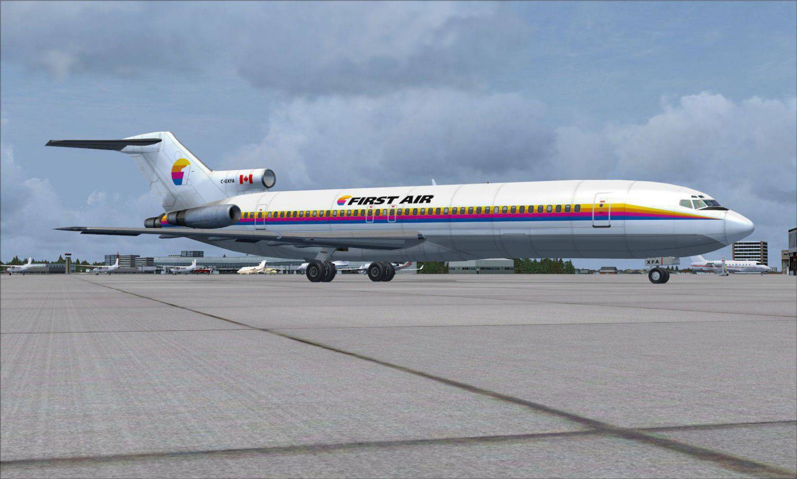 Boeing 727-200 next