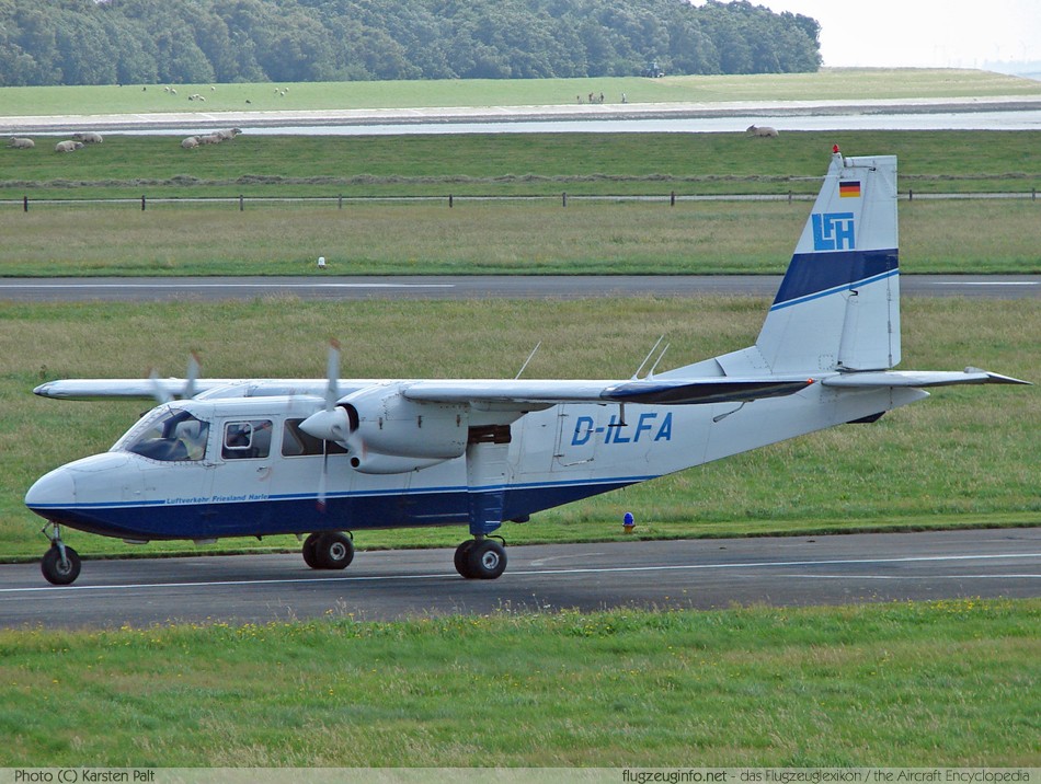 Britten-Norman BN-2 Islander previous