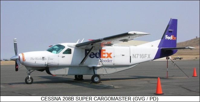 Cessna 208 Caravan I, Grand Caravan & Cargomaster previous