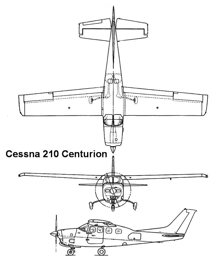 Cessna 210 Centurion next