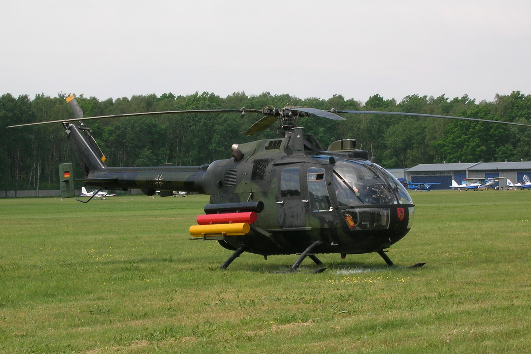 Eurocopter BO 105 & EC Super Five next