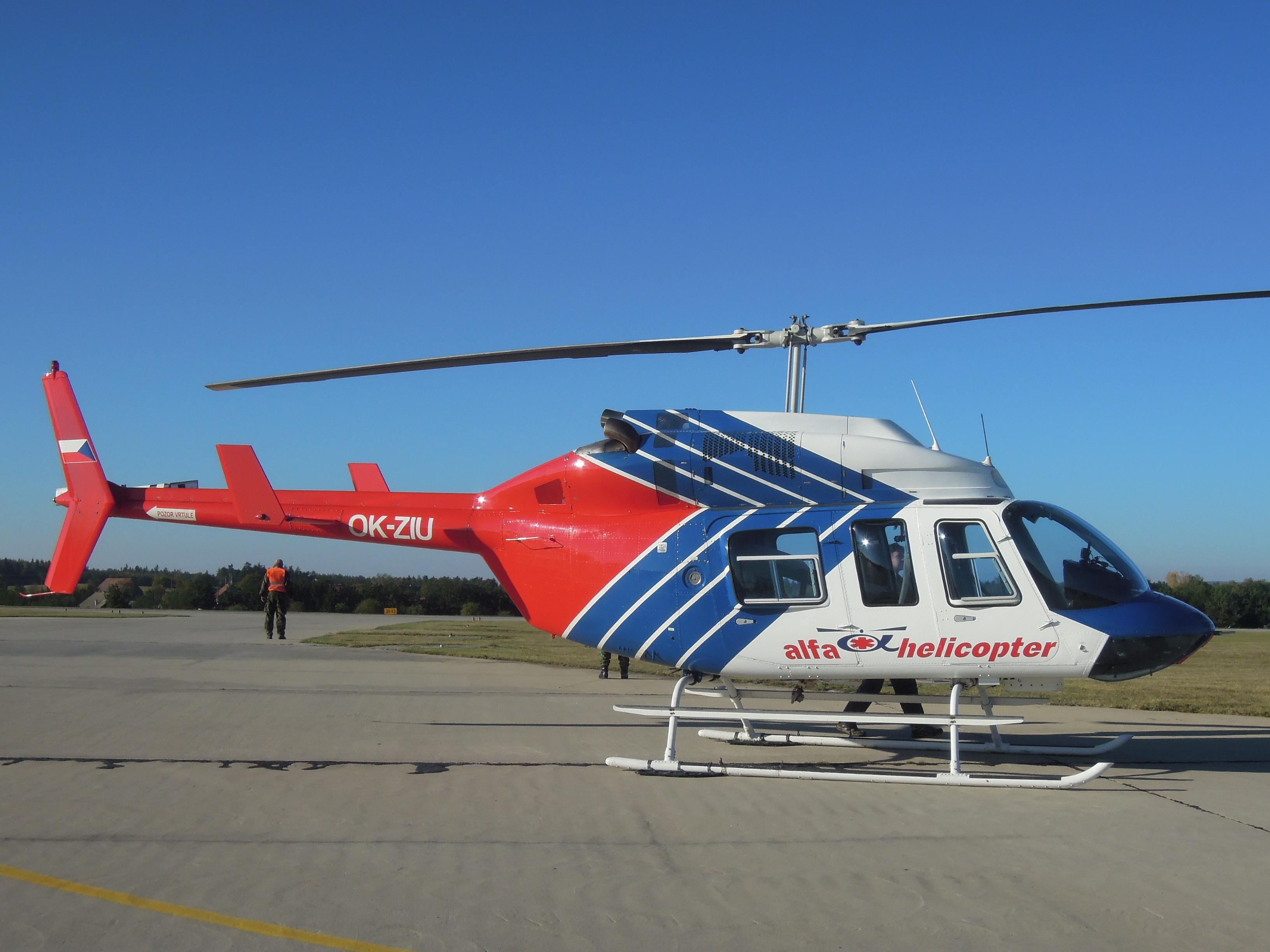 Bell 206LT TwinRanger & Tridair Gemini ST next
