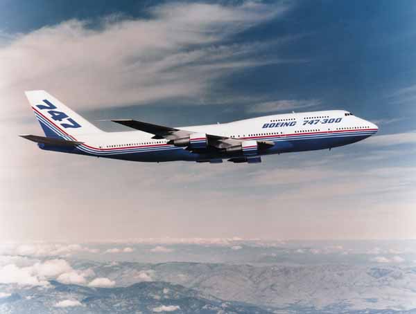 Boeing 747-300 next
