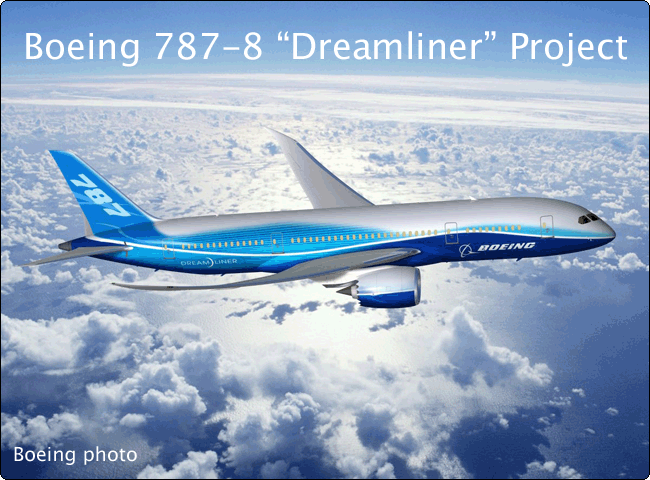 Boeing 787-8 Dreamliner previous