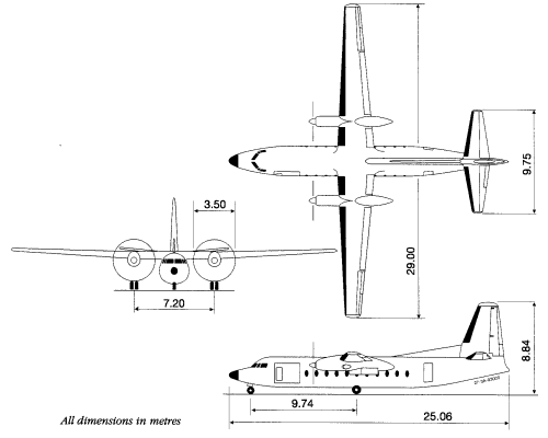 Fokker F-27 & Fairchild F-27 & FH-227 previous
