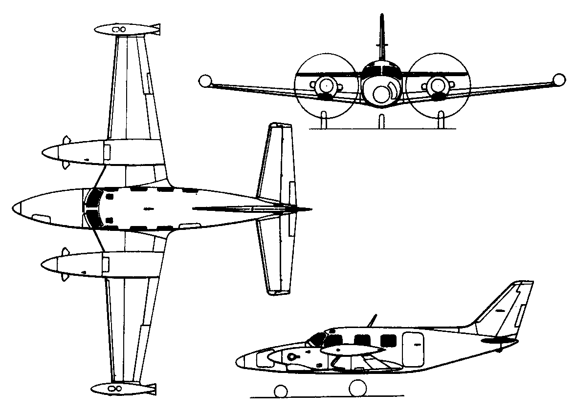 Piper PA-31T Cheyenne #3