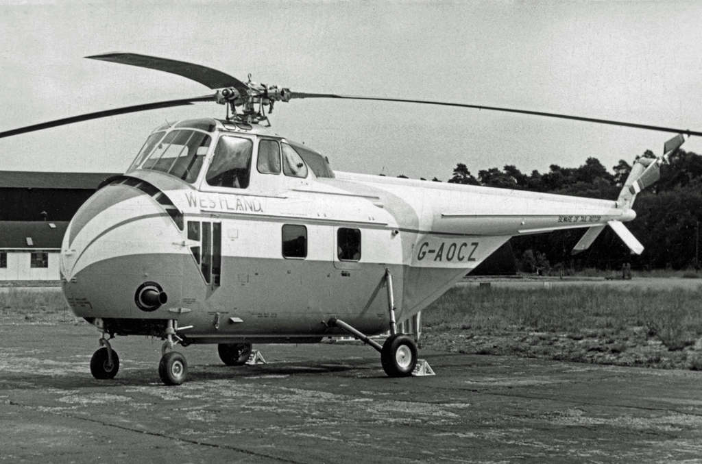 Sikorsky S-55 & Westland Whirlwind next
